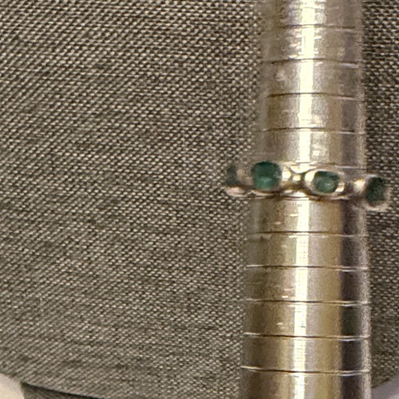 Silpada Sterling Silver & Aqua Blue Glass “Northern Lights” Ring R2280 - Picture 6 of 9